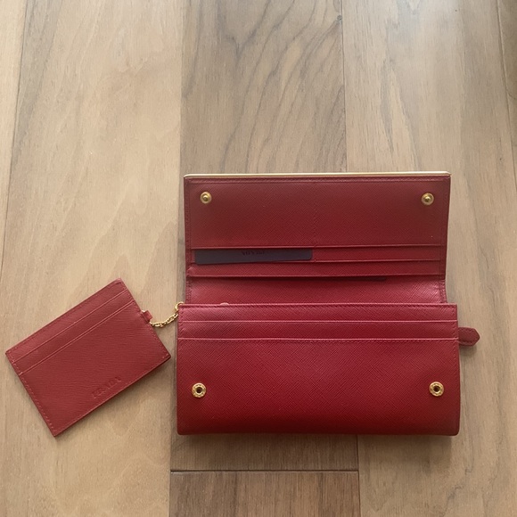 AUTHENTIC Prada Saffiano Leather Wallet Large - Picture 5 of 11